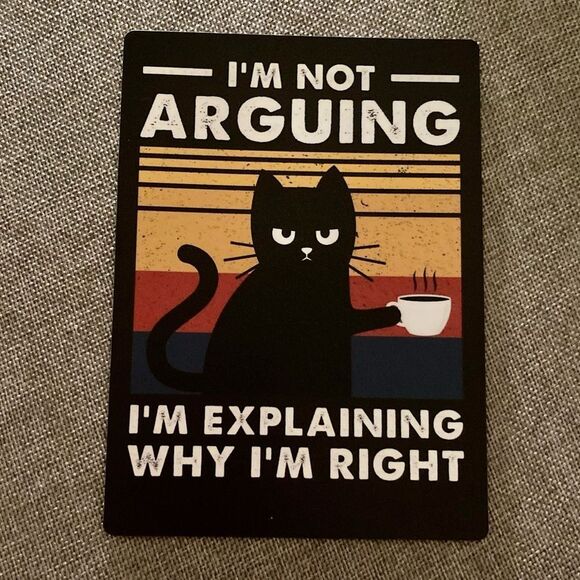 COPY - Grumpy Cat Funny Magnet - Picture 3 of 6